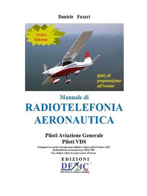 cover image of RADIOTELEFONIA AERONAUTICA VDS--III edizione